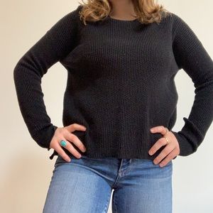 Plain Black Sweater